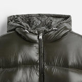 Men's Hooded Quilted Puffer Jacket