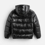 Men's Oversized Hooded Quilted Puffer Jacket