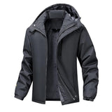 Men's Hooded Sherpa Lined Outdoor Jacket