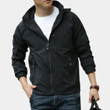 Men's Hooded Zip-Up Jacket