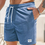 Men's Drawstring Casual Shorts