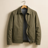 Men's Zip-Up Casual Jacket