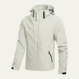 Men's Waterproof Windproof Hooded Rain Jacket