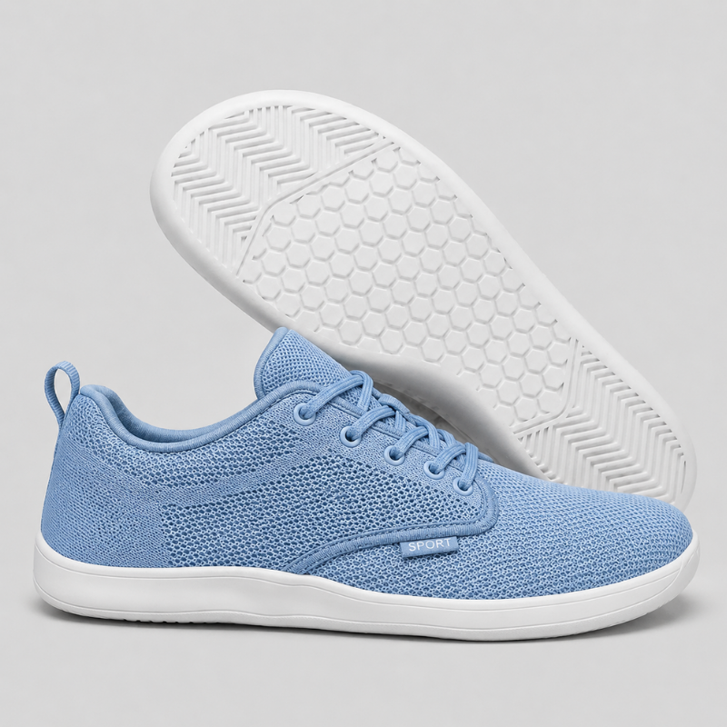 Men's Extra Wide Knitted Comfort Sneakers