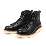 Men's Leather Lace-Up Work Boots