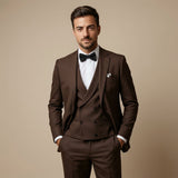 Men's Three-Piece Tuxedo Suit