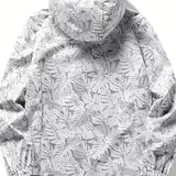 Men's Hooded Lightweight Windbreaker Jacket