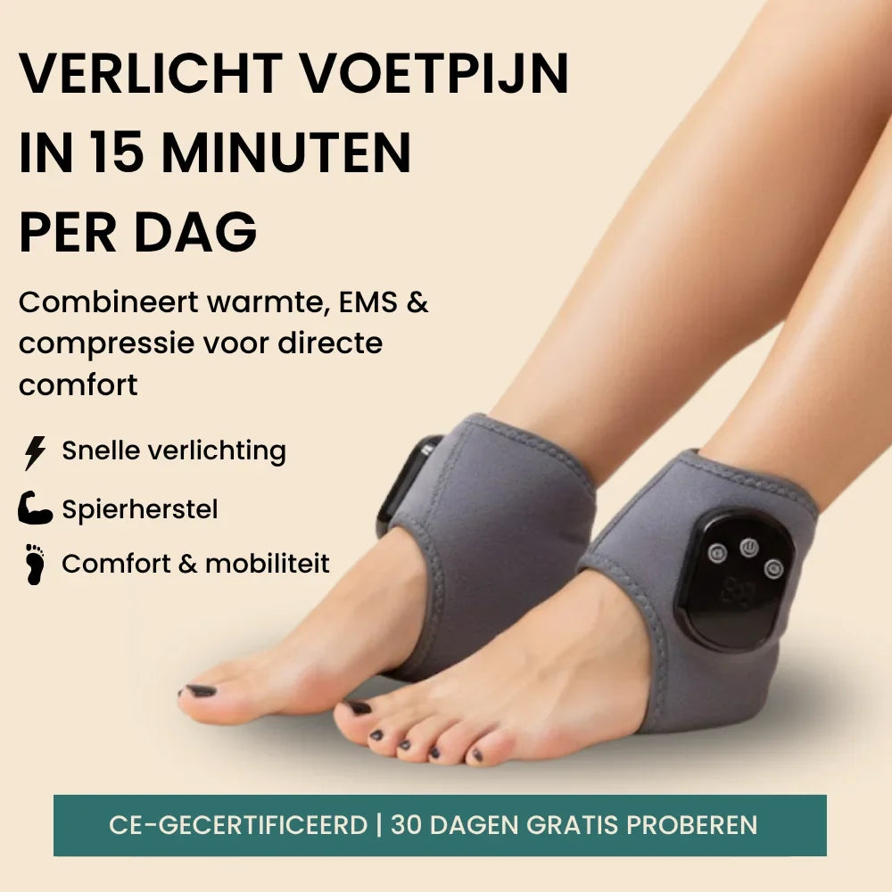 Men's 3-in-1 Heated EMS Foot Therapy Massager