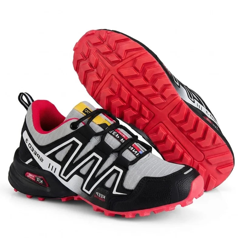 Men's Cushioned Walking Shoes with Grip Sole