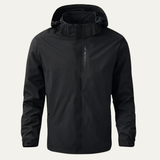 Men's Waterproof Windproof Hooded Rain Jacket