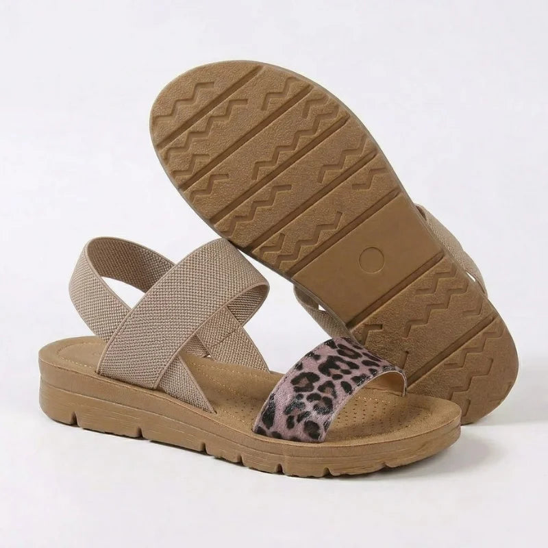 Men's Slip-On Sandals With Stretch Comfort Straps