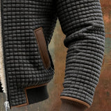 Men's Sherpa Lined Knit Zip Jacket