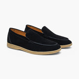 Men's Suede Penny Loafers