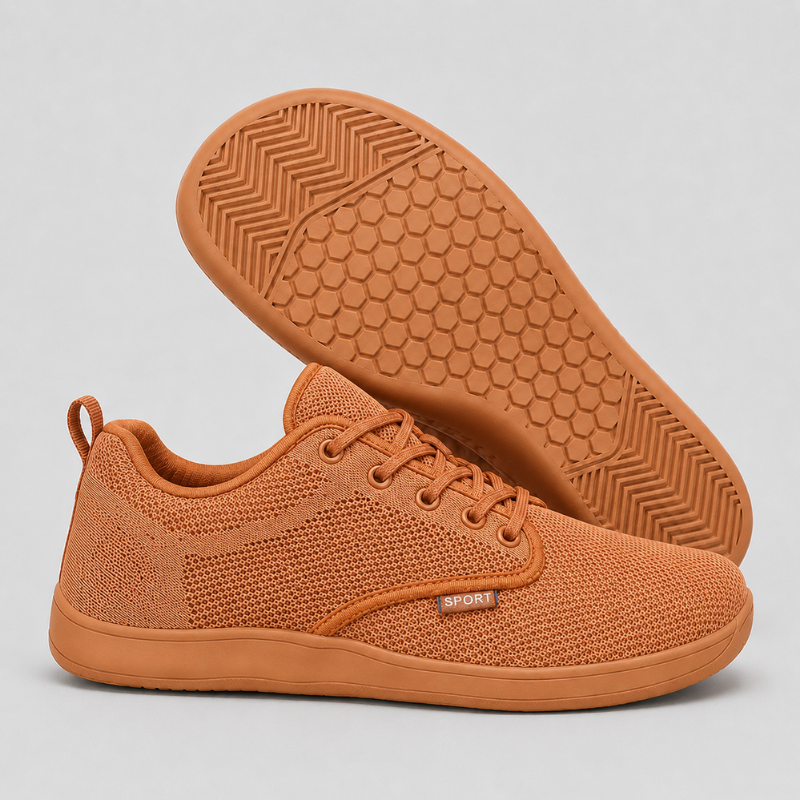 Men's Extra Wide Knitted Comfort Sneakers
