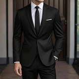Men's Three-Piece Slim Fit Suit
