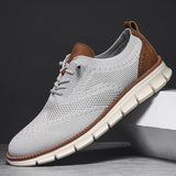 Men's Breathable Knit Slip-On Sneakers