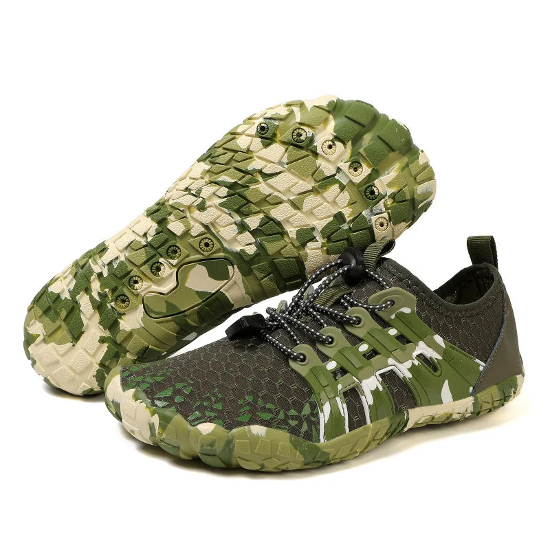 Men's Barefoot Walking Shoes With Flexible Zero-Drop Sole