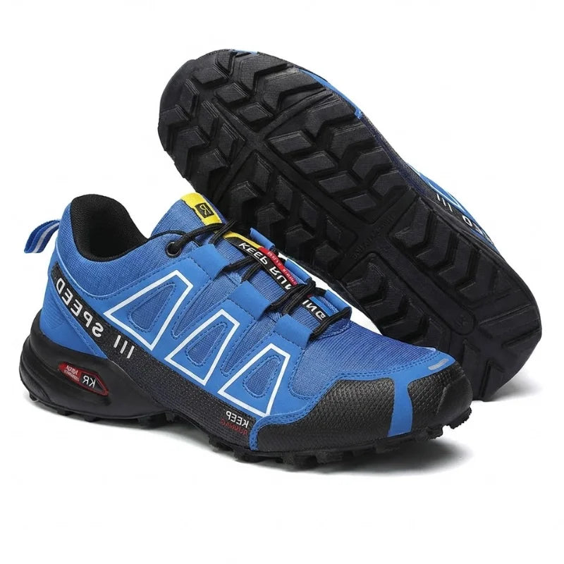 Men's Cushioned Walking Shoes with Grip Sole