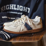 Men's Retro Canvas Casual Sneakers