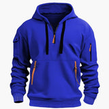 Men's Drawstring Hooded Pullover Hoodie