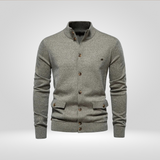 Men's Button Front Knit Cardigan Sweater