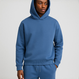 Men's Lightweight Black Oversized Hoodie
