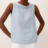 Women's Sleeveless Relaxed-Fit Lightweight Summer Blouse