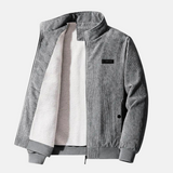 Men's Zip Front Fleece Lined Jacket