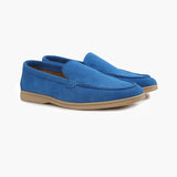 Men's Suede Penny Loafers