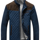 Men's Quilted Zip-Up Jacket