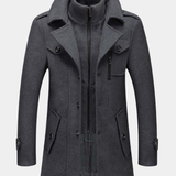 Men's Hooded Fleece Lined Coat
