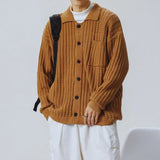 Men's Cable Knit Button Cardigan