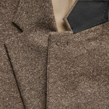 Men's Green Tweed Knitted Vest