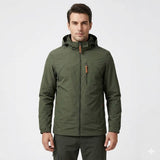 Men's Hooded Softshell Outdoor Jacket