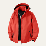 Men's Waterproof Hooded Softshell Rain Jacket