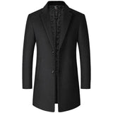 Men's Single Breasted Tailored Overcoat