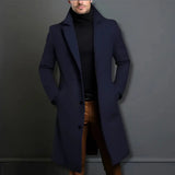Men's Tailored Wool Overcoat
