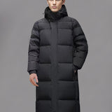 Men's Long Quilted Puffer Coat
