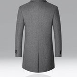 Men's Single Breasted Tailored Overcoat