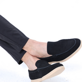 Men's Suede Penny Loafers
