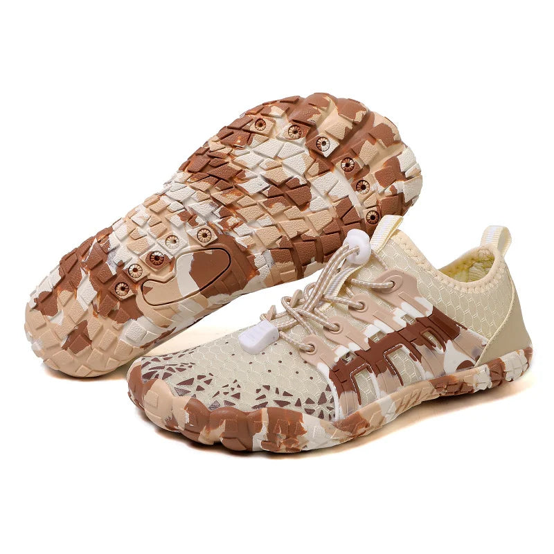 Men's Barefoot Walking Shoes With Flexible Zero-Drop Sole