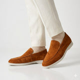 Men's Suede Slip On Loafers