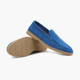 Men's Suede Penny Loafers