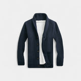 Men's Shawl Collar Knit Cardigan