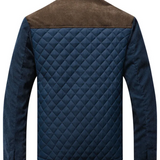Men's Quilted Zip-Up Jacket