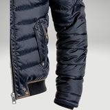 Men's Quilted Stand Collar Puffer Jacket