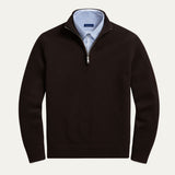 Men's Quarter Zip Sweater with Modern Fit