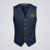 Men's Vintage Button Vest