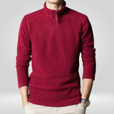 Men's Half Zip Knit Pullover Sweater