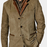 Men's Vintage Button Blazer Jacket